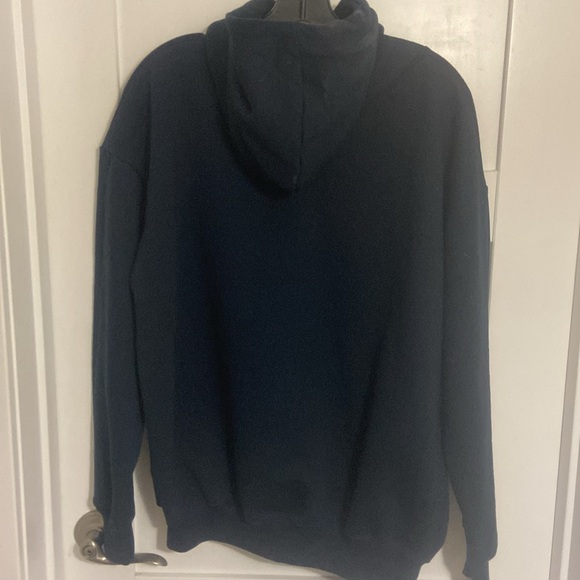 Let’s Go Brandon #FJB Blue Racing Hooded Sweatshirt SZ Large - Picture 4 of 4